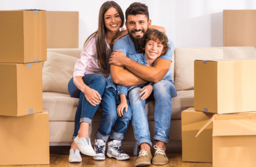 mudança de casa